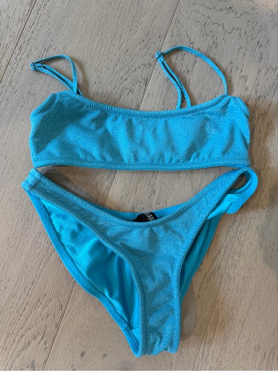 triangl swimwear Other - triangl swimwear Shimmer Aqua Blue Two-Piece Bikini
